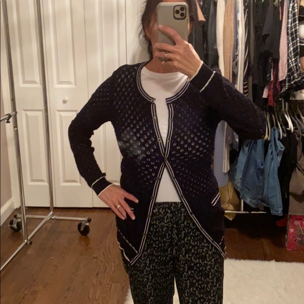 Black knit cardigan - Picture 2 of 8